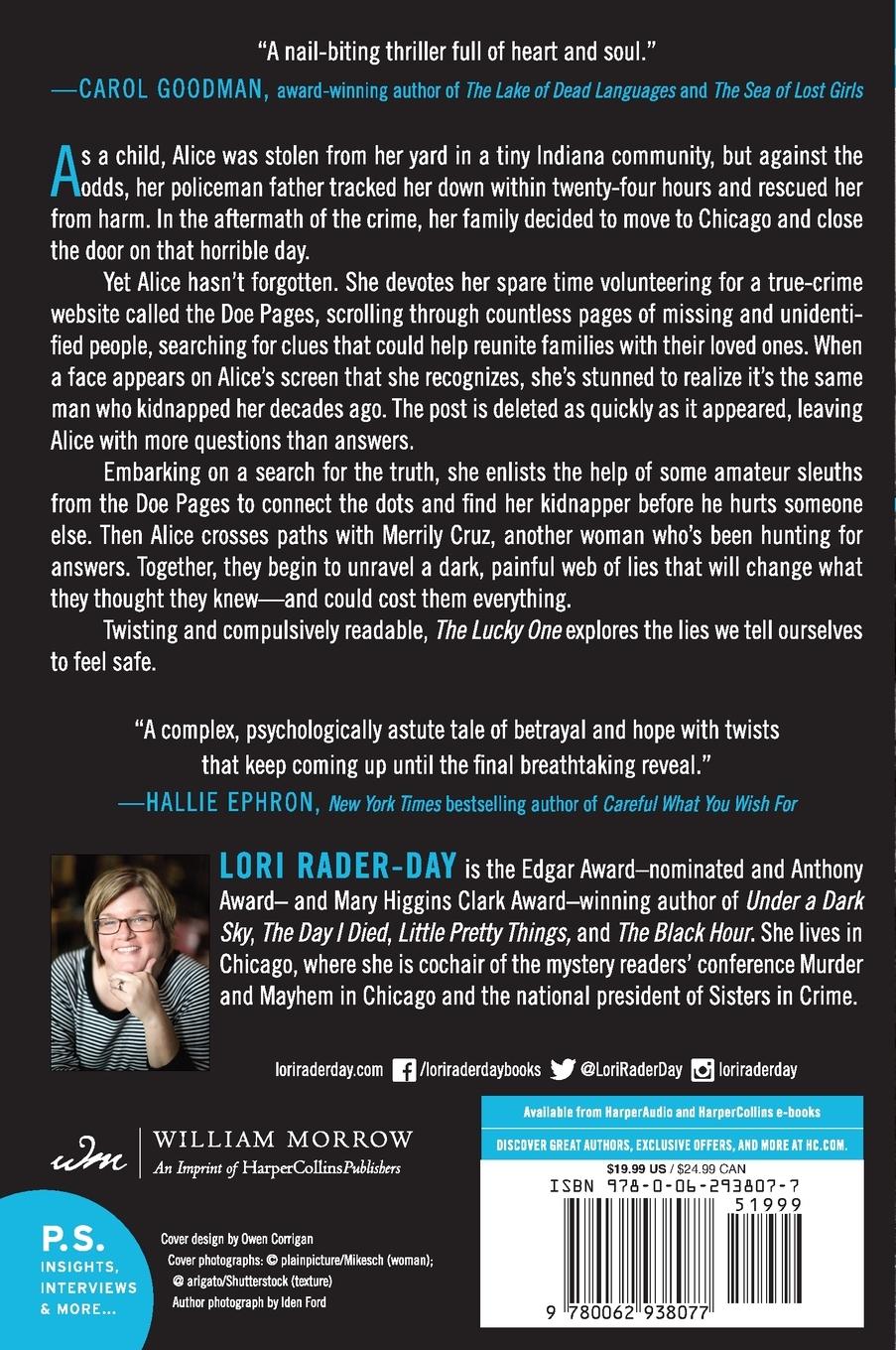 Rückseitencover The Lucky One