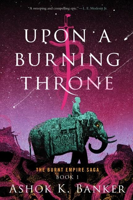 Vorderes Coverbild Upon a Burning Throne