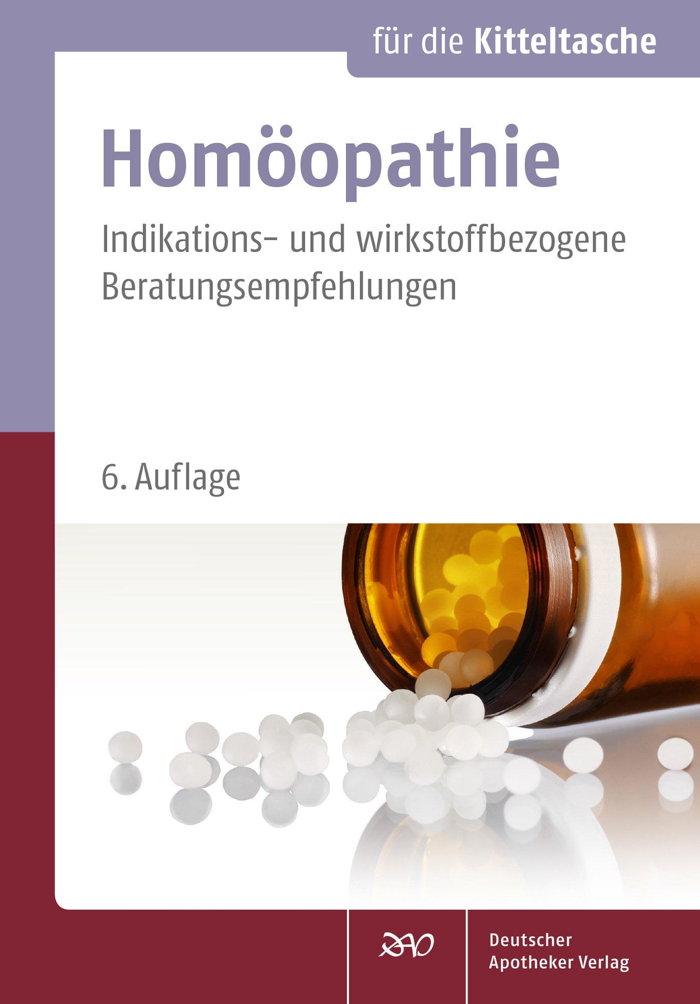 Vorderes Coverbild Homöopathie für die Kitteltasche