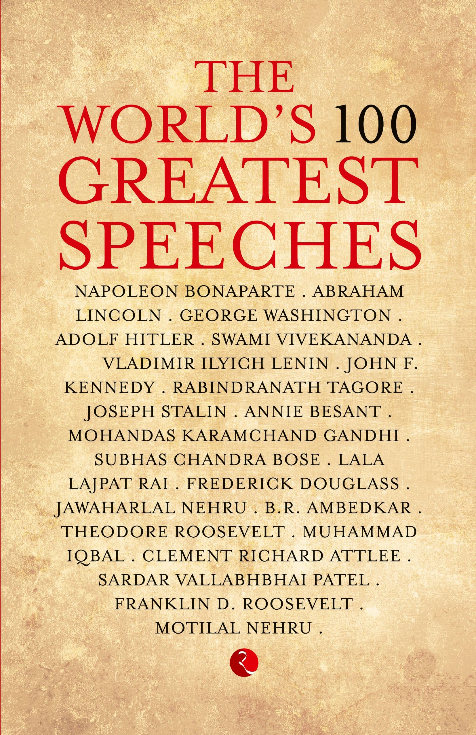 Vorderes Coverbild The World'S 100 Greatest Speeches