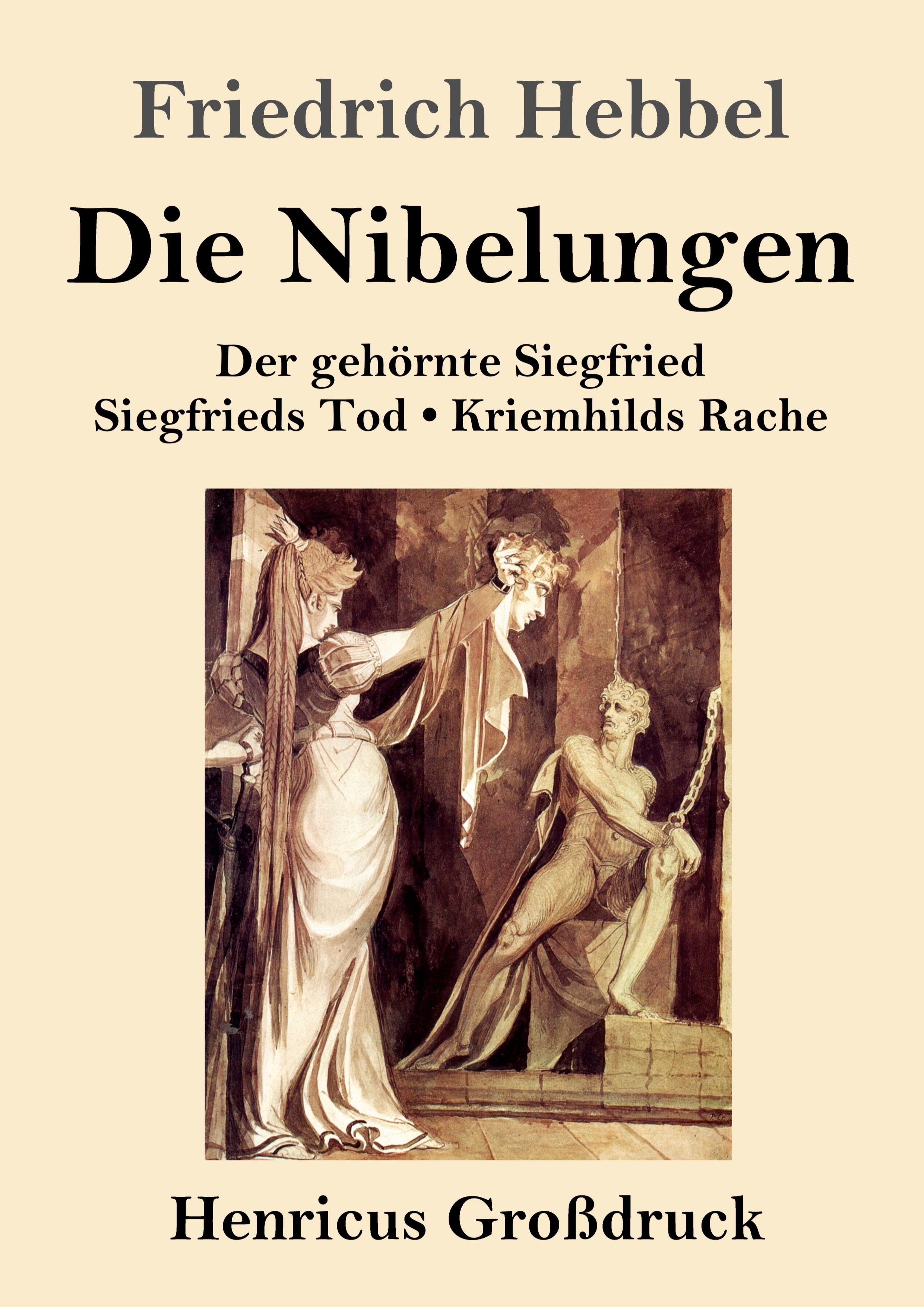 Vorderes Coverbild Die Nibelungen (Großdruck)