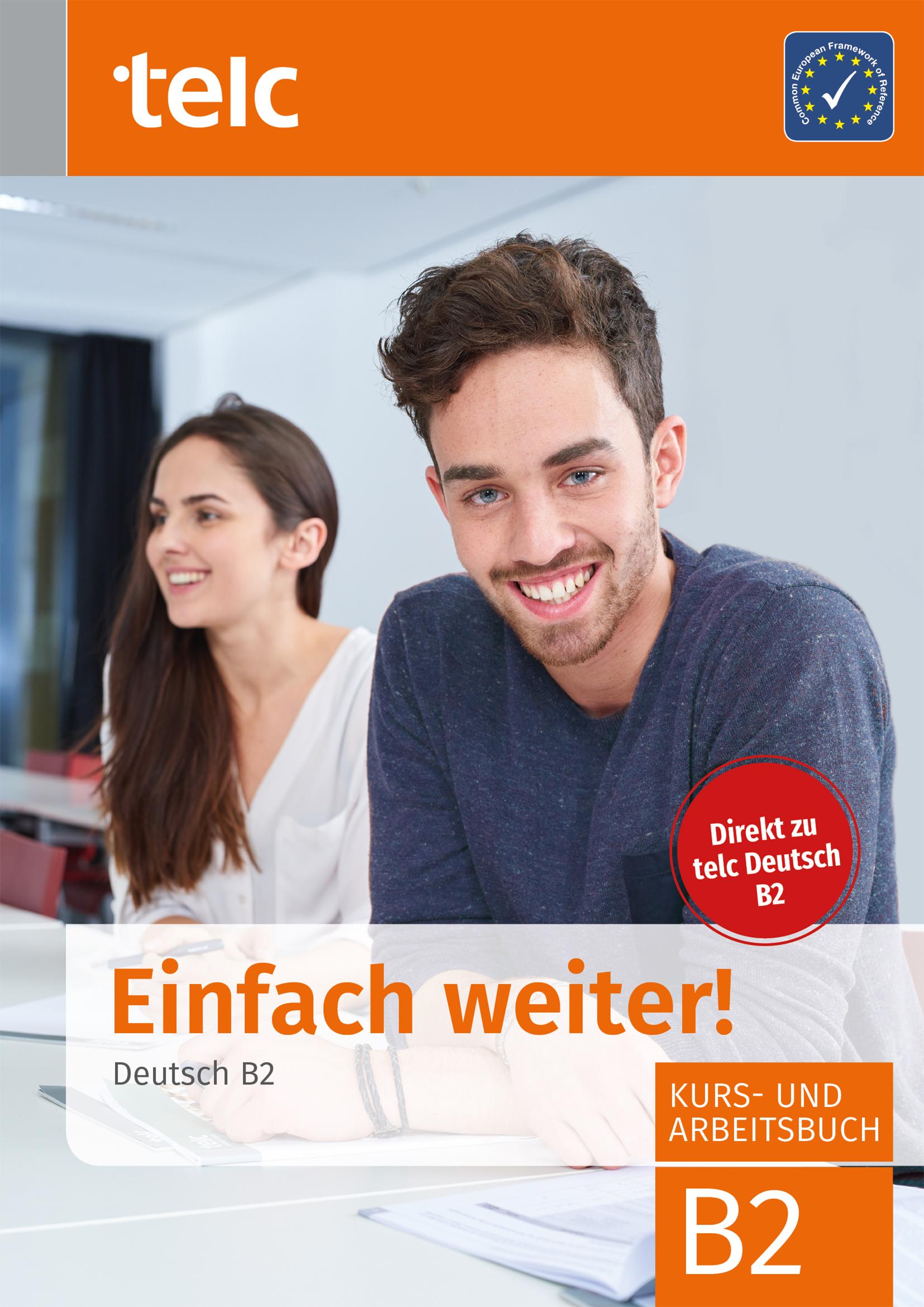 Vorderes Coverbild Einfach weiter. Deutsch B2, Kurs-und Arbeitsbuch