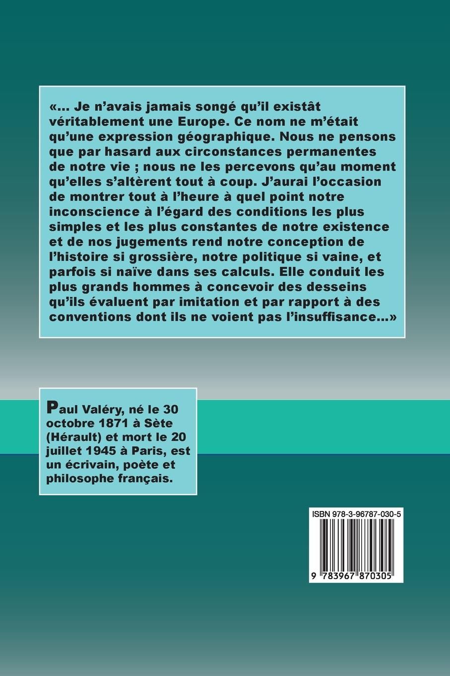 Rückseitencover Regards sur le monde actuel