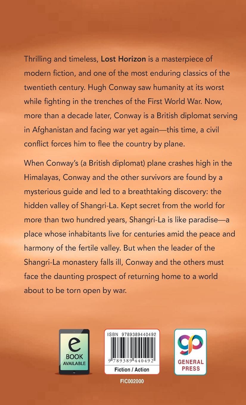 Rückseitencover Lost Horizon