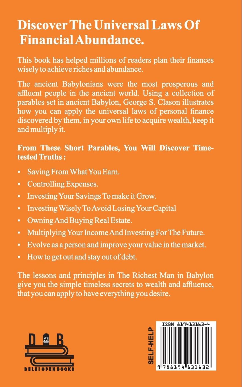 Rückseitencover The Richest Man In Babylon