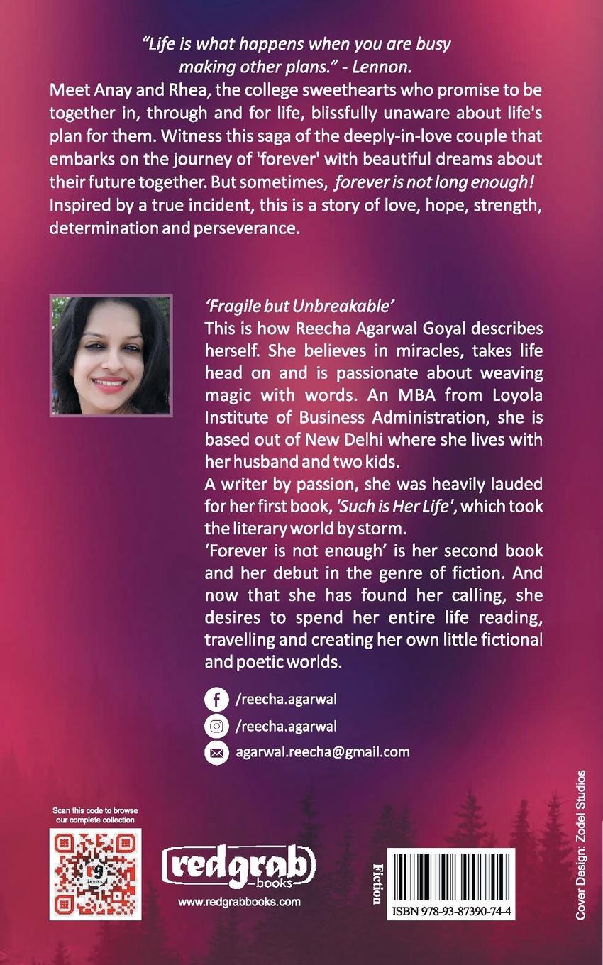 Rückseitencover Forever is not enough