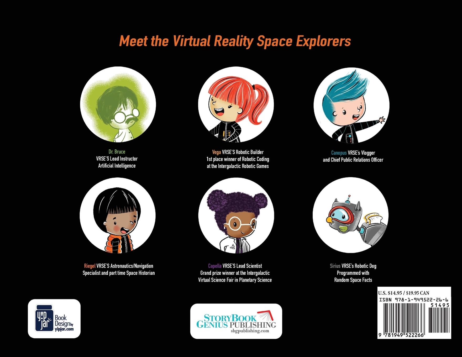 Rückseitencover V.R. Space Explorers