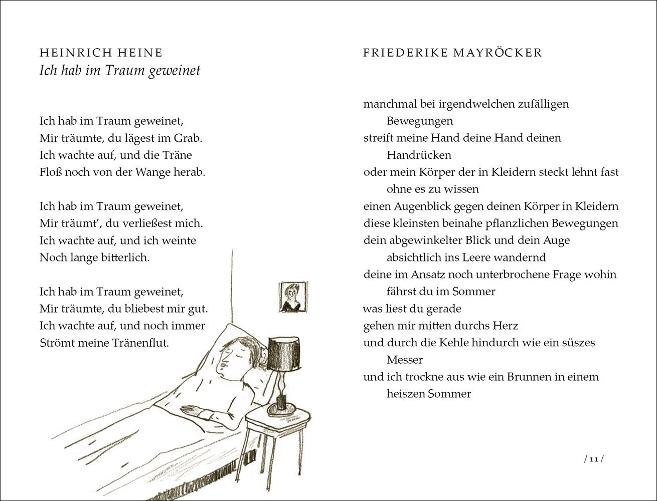 Beispielinhalt (Bild) »Mir träumte, du bliebest mir gut«