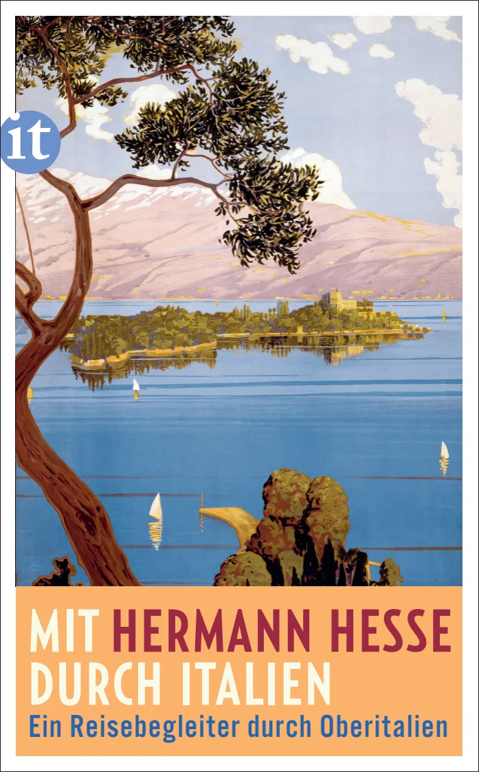 Vorderes Coverbild Mit Hermann Hesse durch Italien