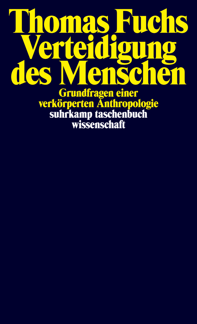 Vorderes Coverbild Verteidigung des Menschen