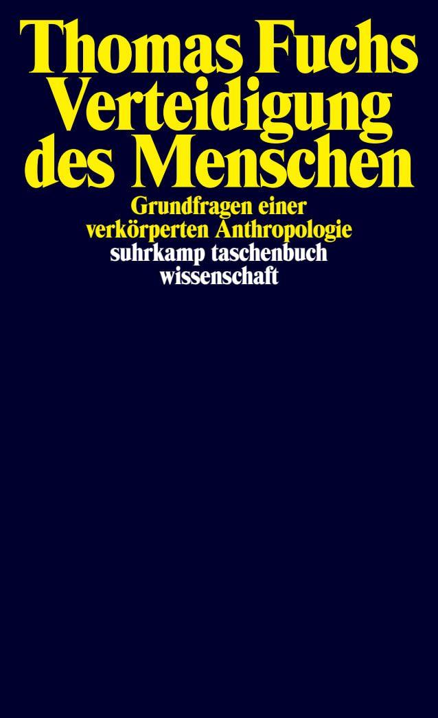 Vorderes Coverbild Verteidigung des Menschen