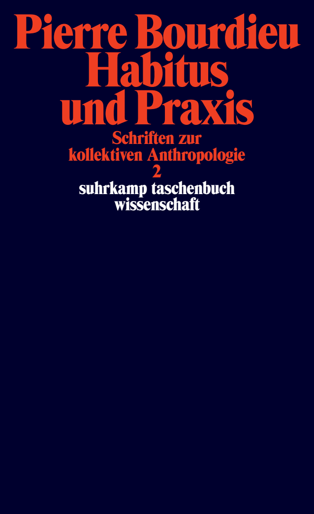 Vorderes Coverbild Schriften Bd. 3: Habitus und Praxis.