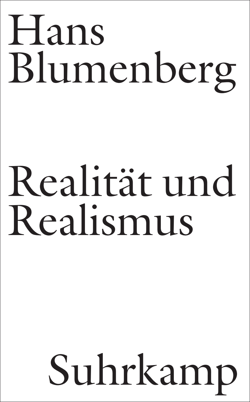 Vorderes Coverbild Realität und Realismus