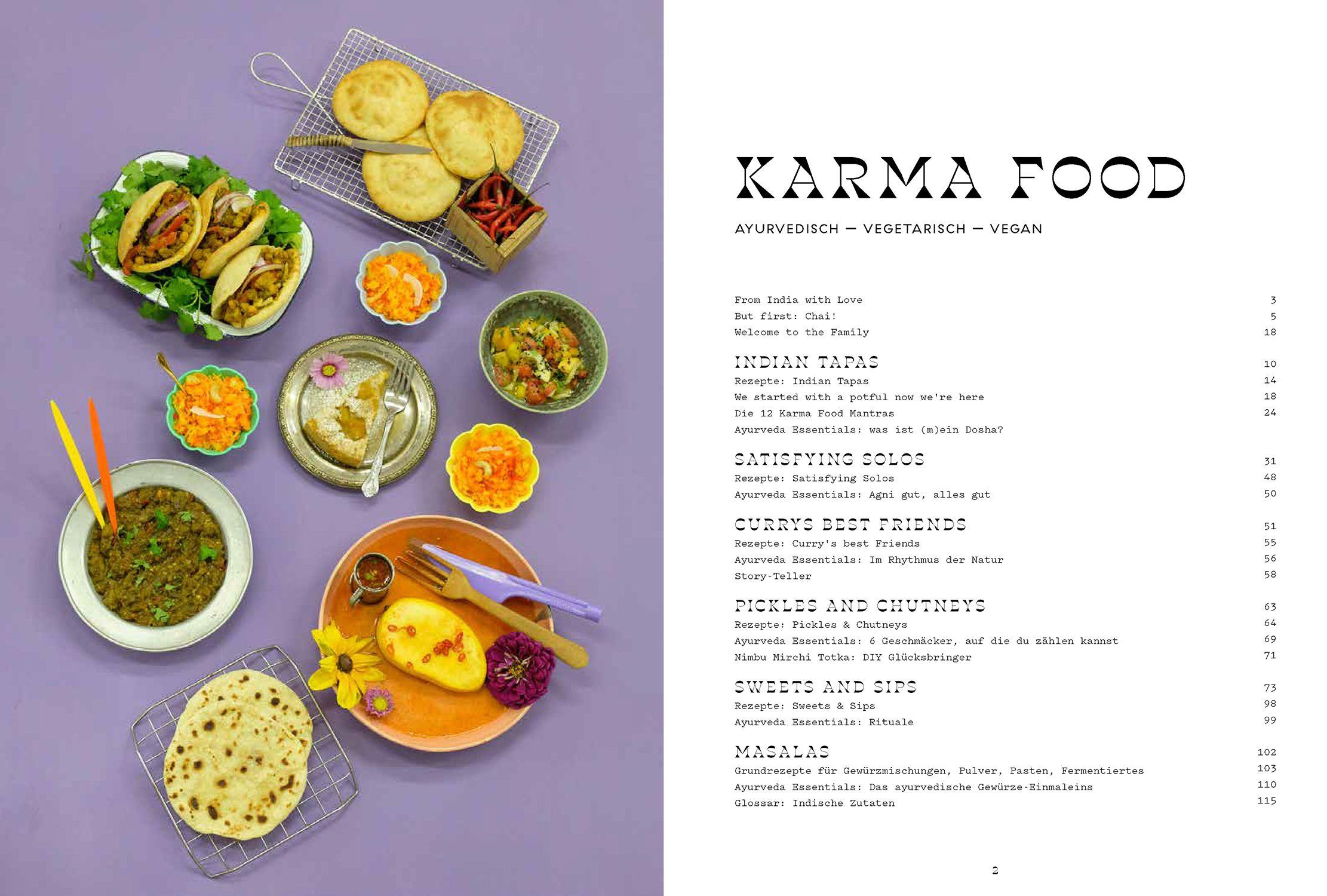 Beispielinhalt (Bild) Karma Food
