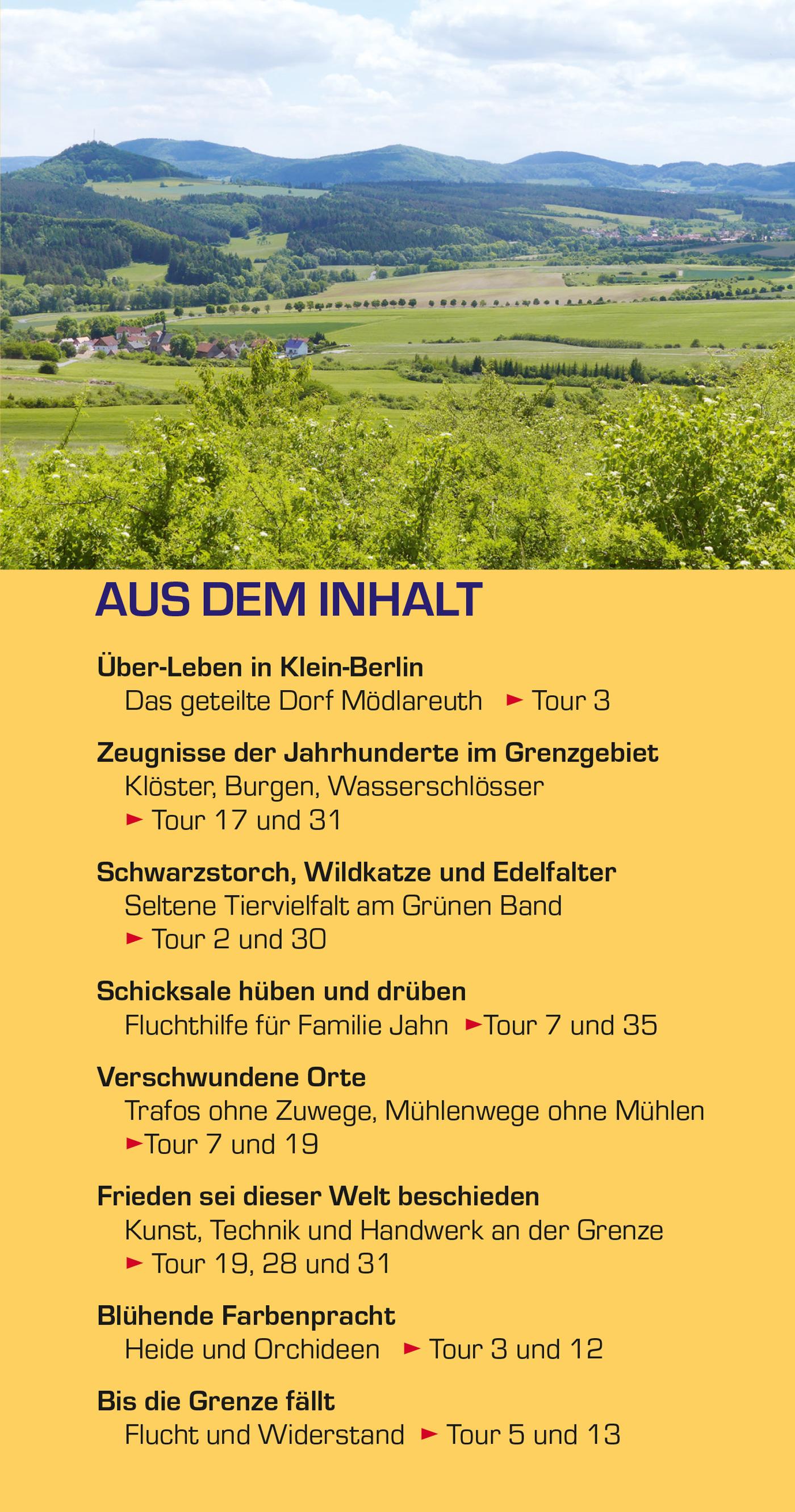 Beispielinhalt (Bild) Reiseführer Grünes Band - Der Süden