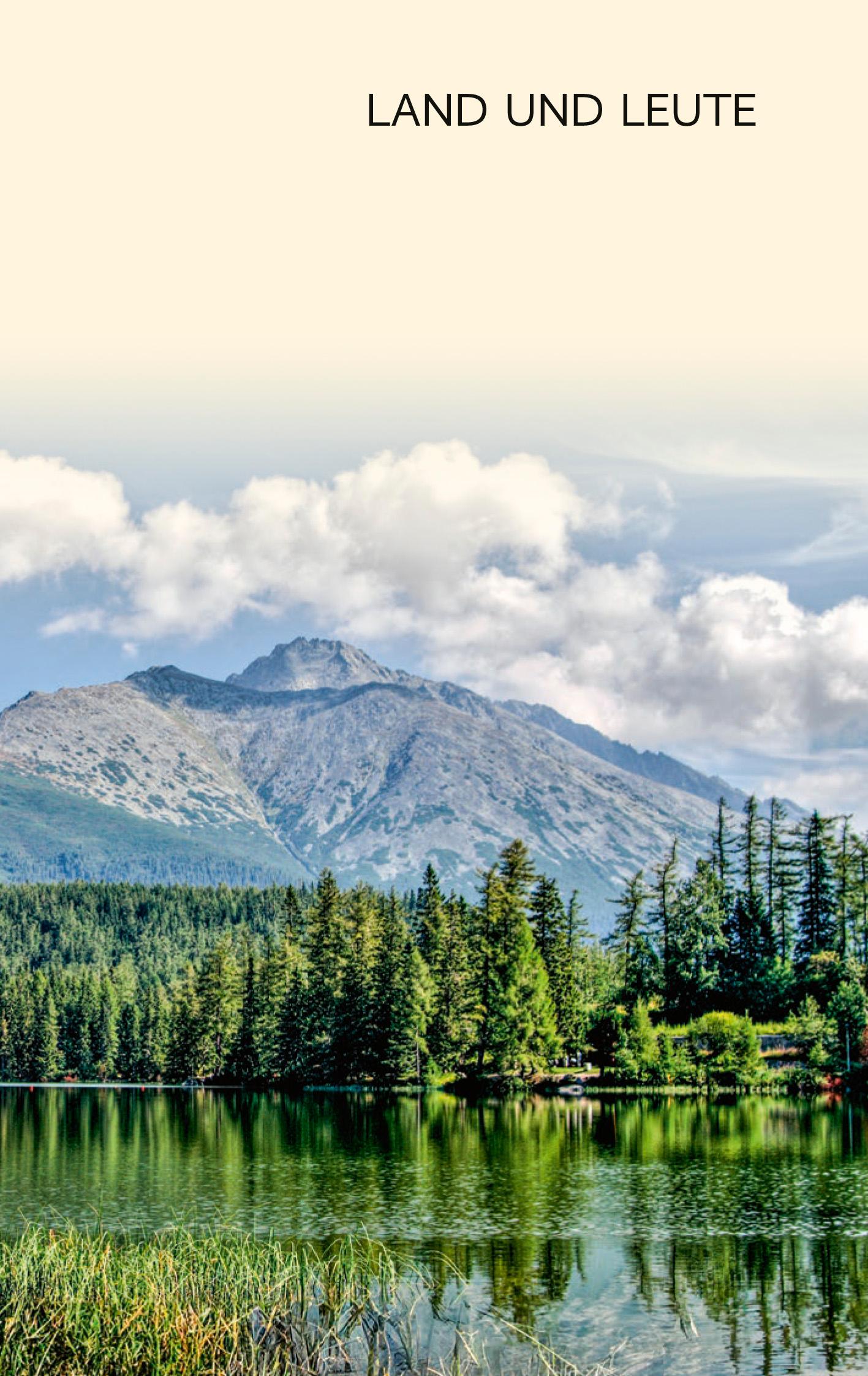 Beispielinhalt (Bild) TRESCHER Reiseführer Slowakei