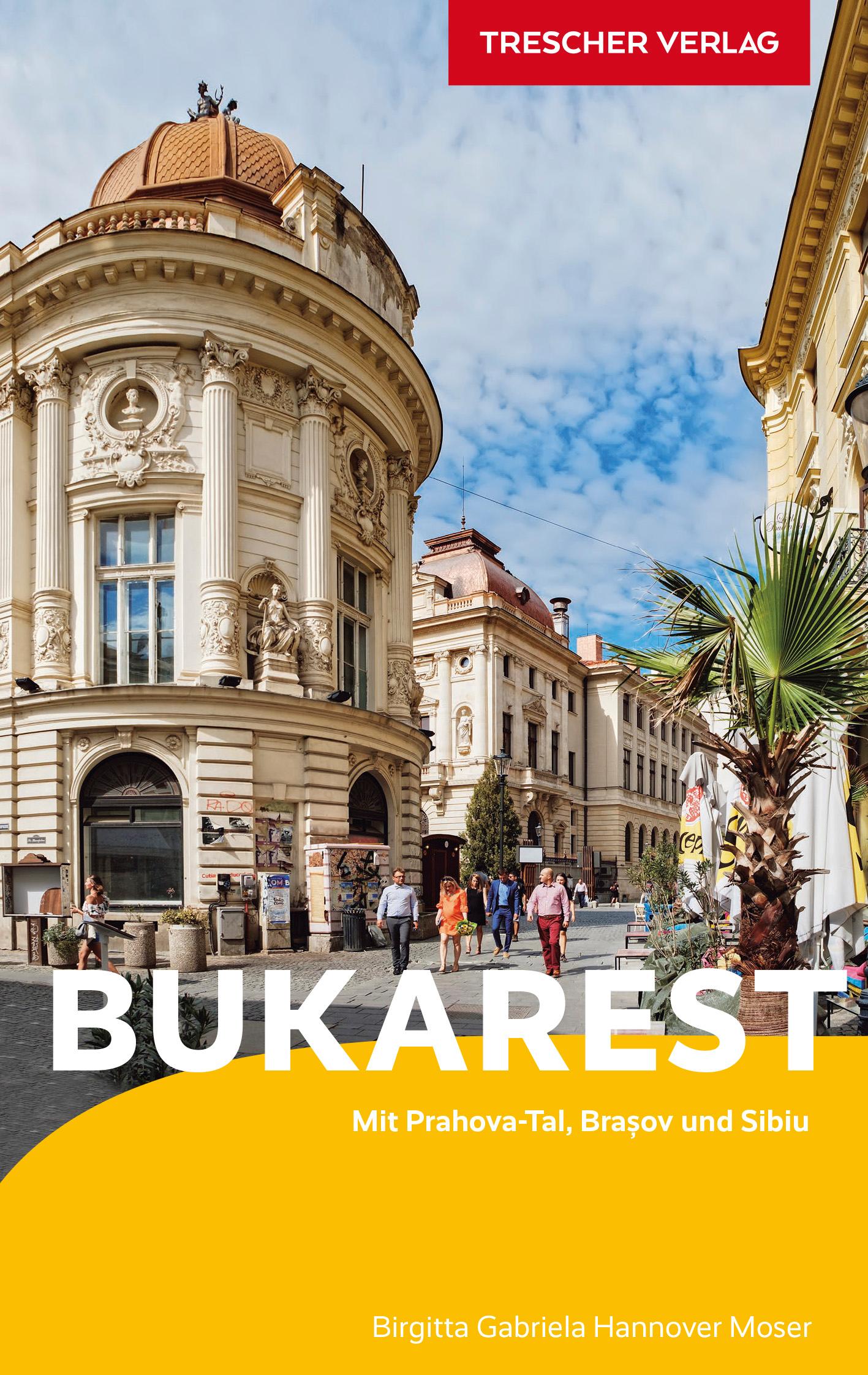 Vorderes Coverbild TRESCHER Reiseführer Bukarest