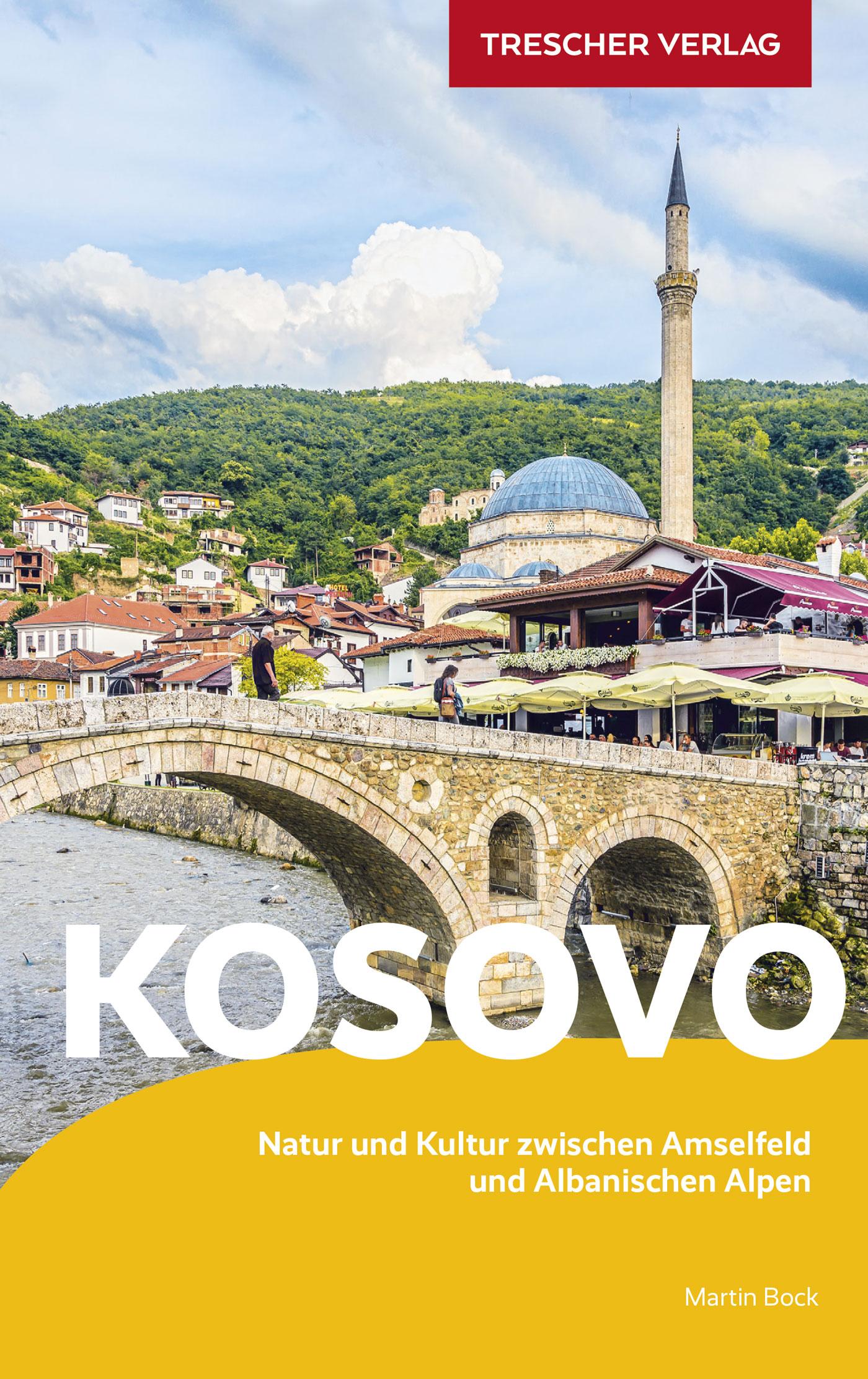 Vorderes Coverbild TRESCHER Reiseführer Kosovo