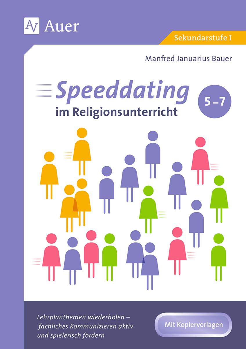 Vorderes Coverbild Speeddating im Religionsunterricht 5-7