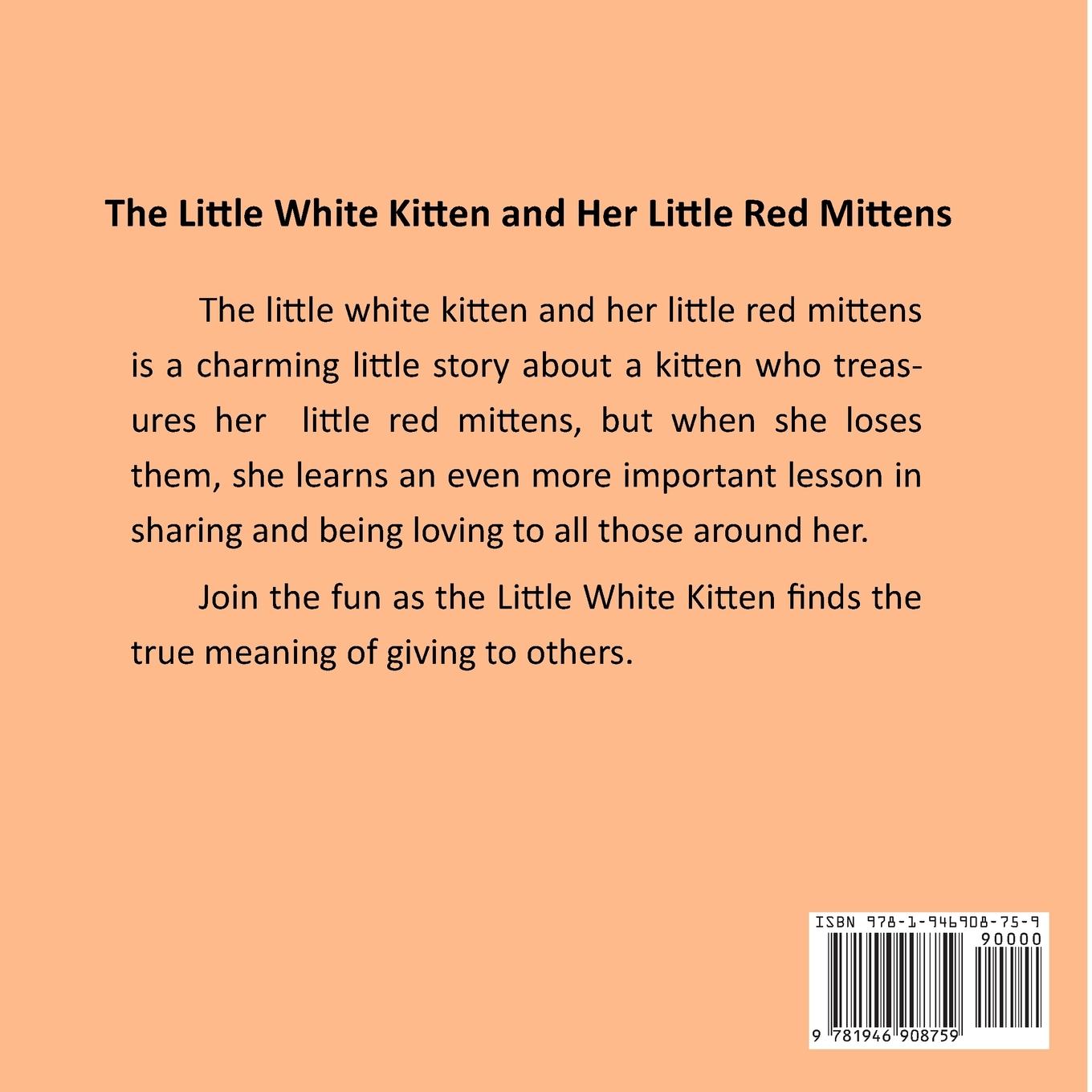 Rückseitencover The Little White Kitten and Her Little Red Mittens