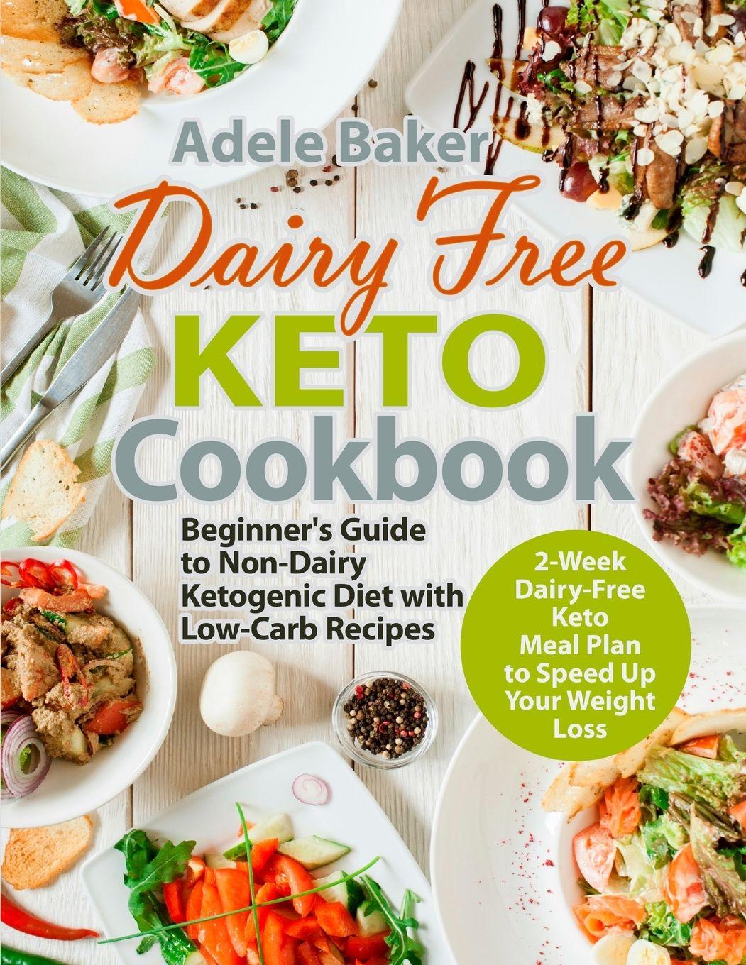 Vorderes Coverbild Dairy Free Keto Cookbook