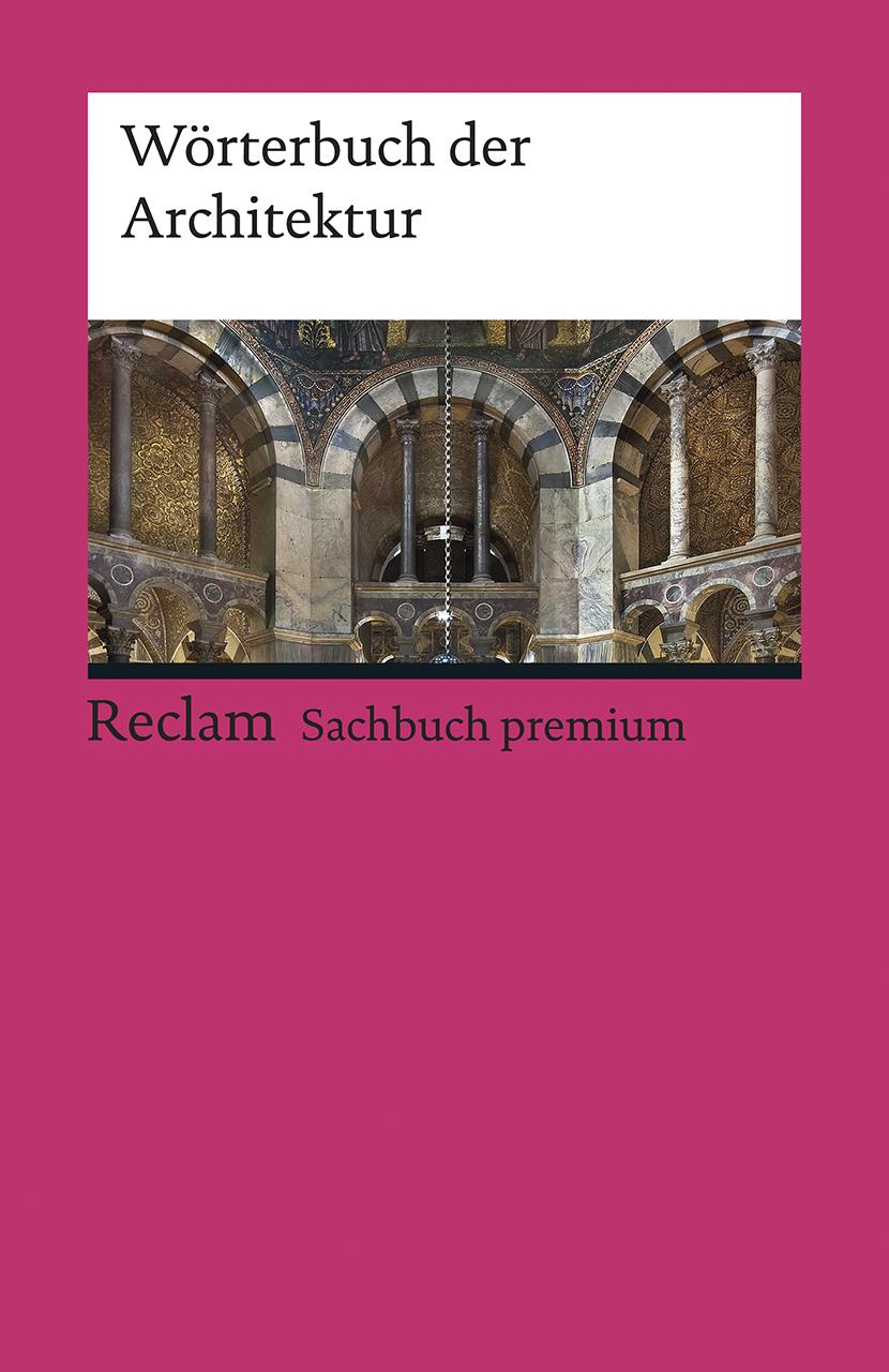 Vorderes Coverbild Wörterbuch der Architektur