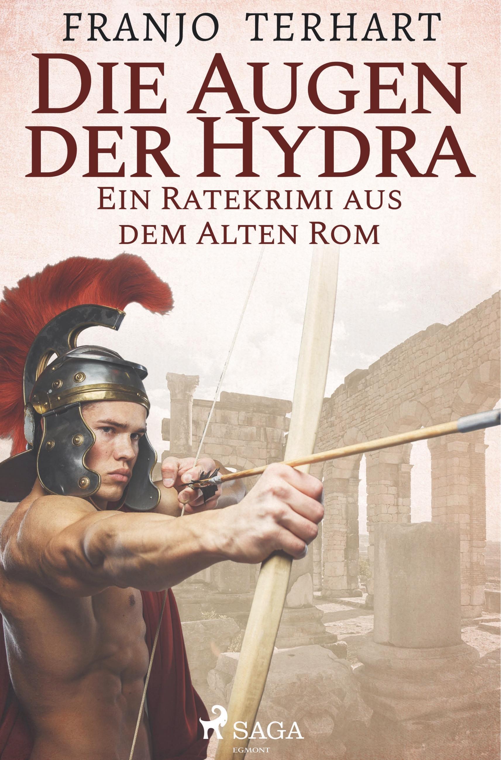 Vorderes Coverbild Die Augen der Hydra - Ein Ratekrimi aus dem alten Rom