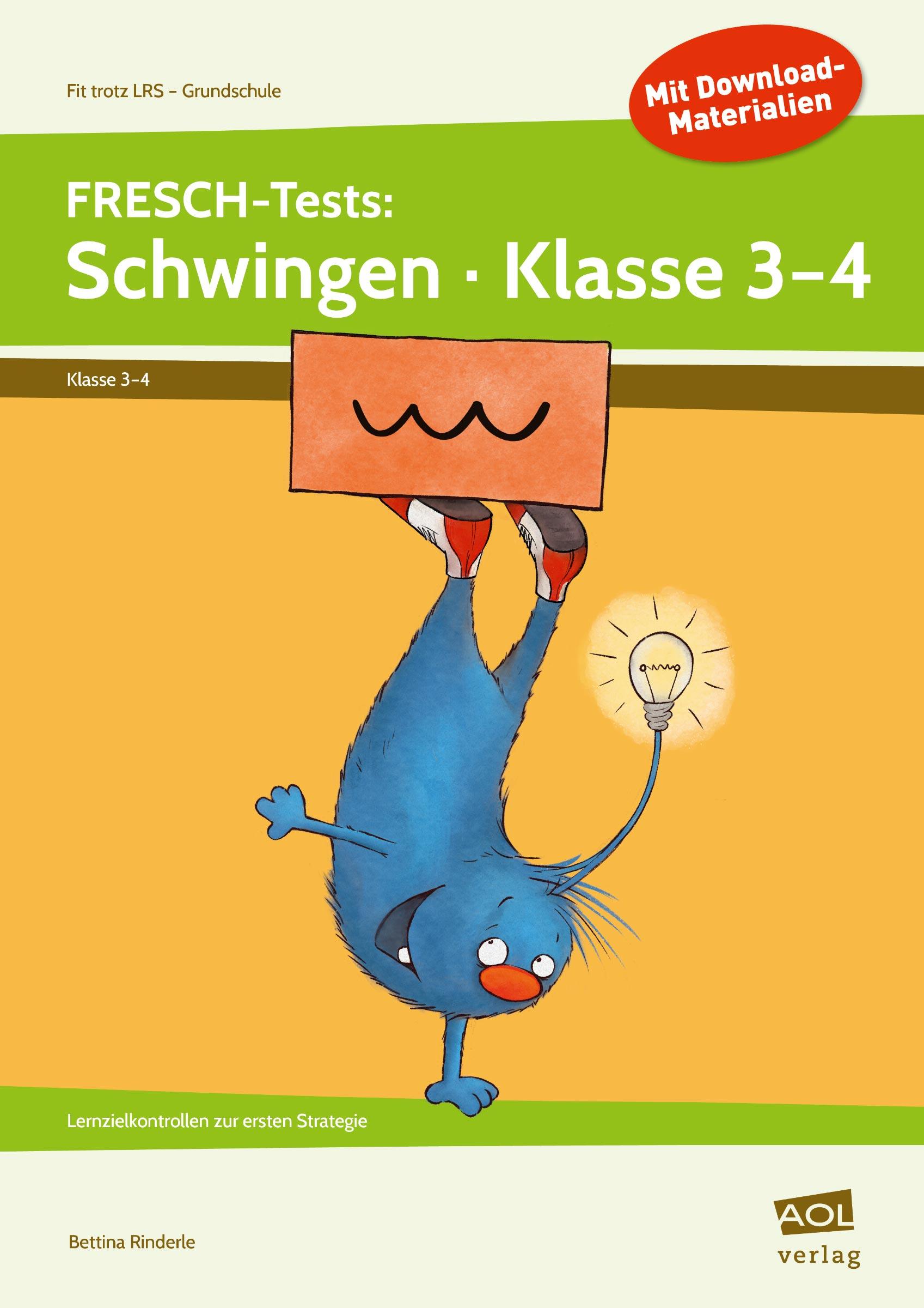 Vorderes Coverbild FRESCH-Tests: Schwingen - Klasse 3-4