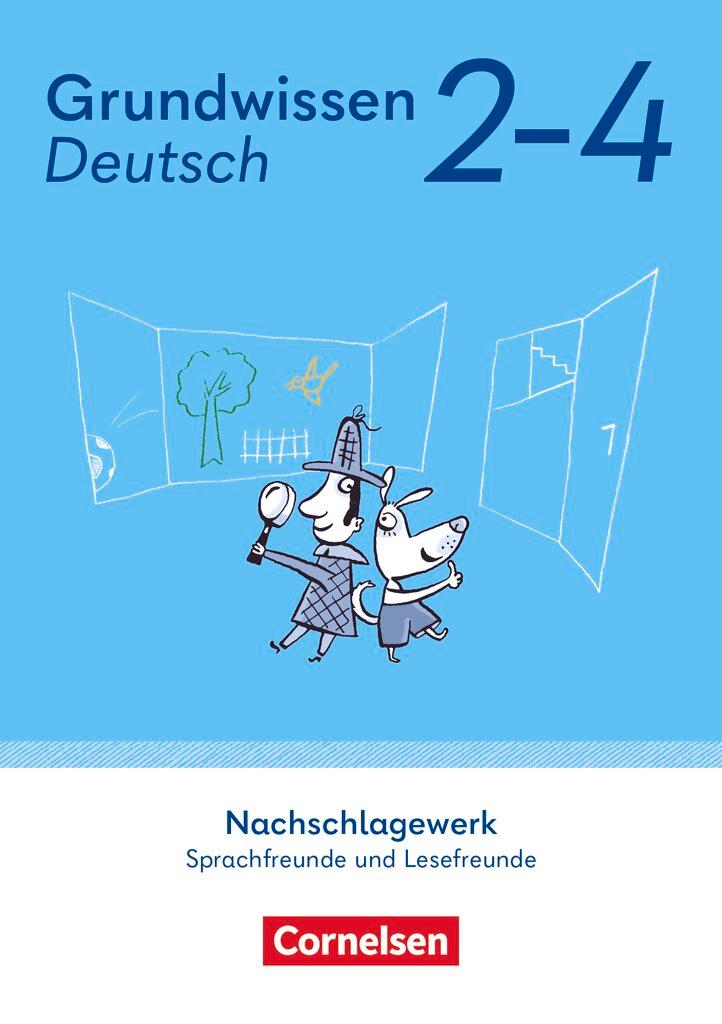 Vorderes Coverbild Sprachfreunde / Lesefreunde 2.-4. Schuljahr - Grundwissen Deutsch