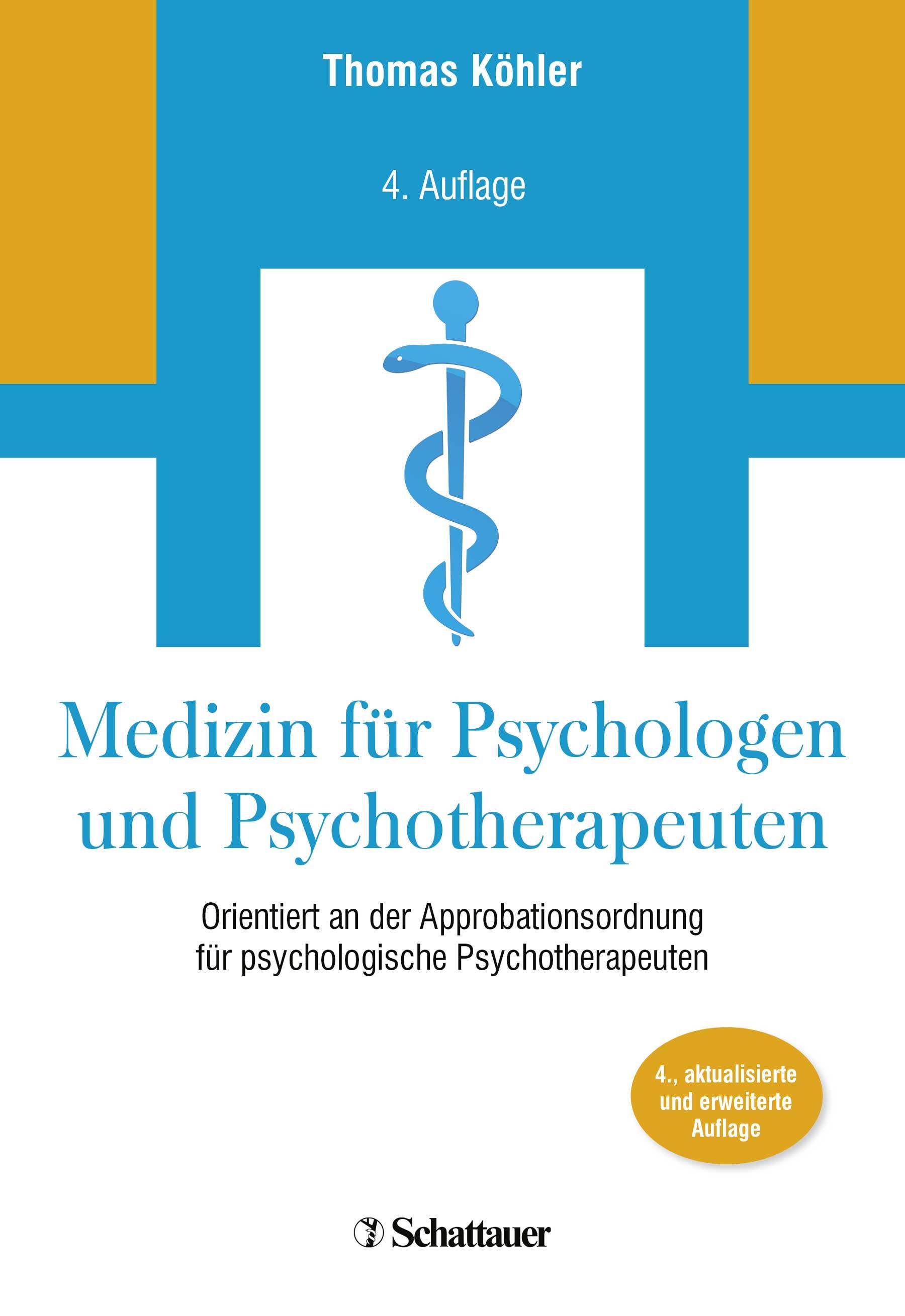 Vorderes Coverbild Medizin für Psychologen und Psychotherapeuten