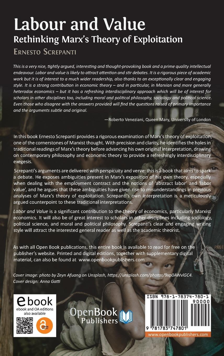 Rückseitencover Labour and Value