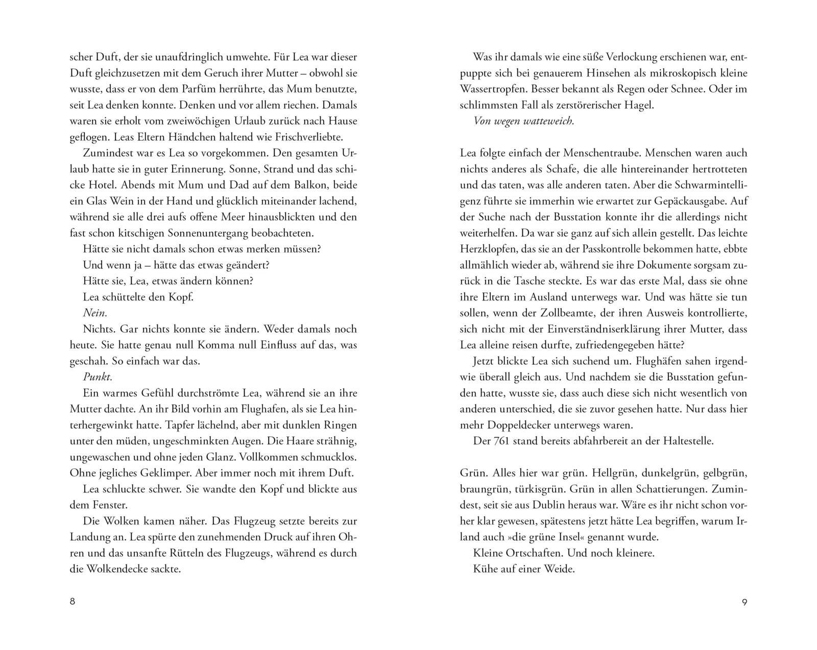 Beispielinhalt (Bild) Die verlorenen Pferde der grünen Insel