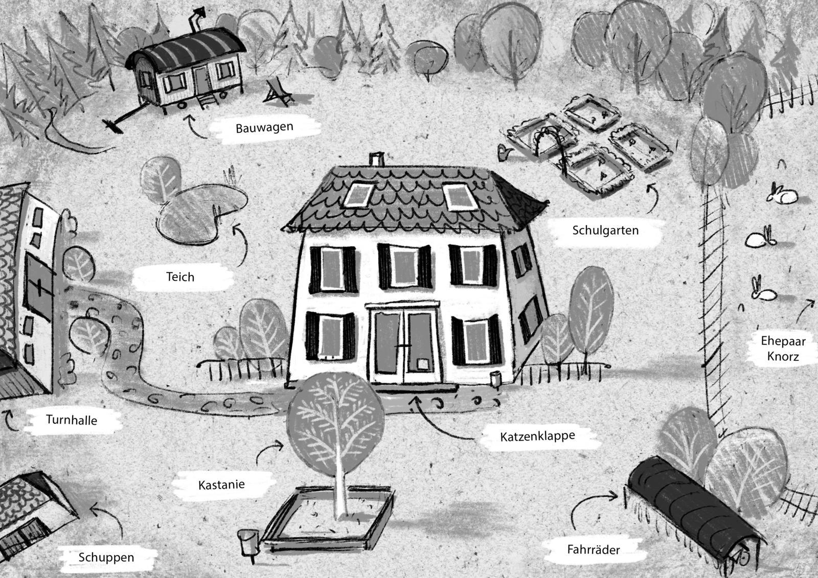 Beispielinhalt (Bild) Die Tierwandler 1: Unser Lehrer ist ein Elch