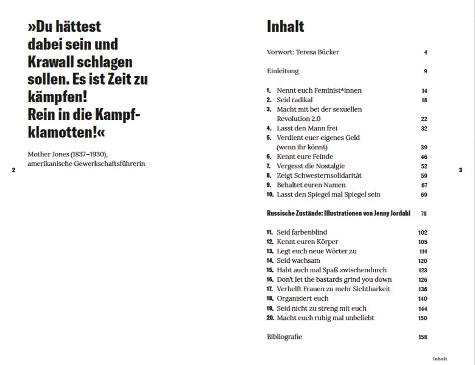 Beispielinhalt (Bild) How To Be A Feminist - Die Power skandinavischer Frauen und was wir von ihnen lernen können
