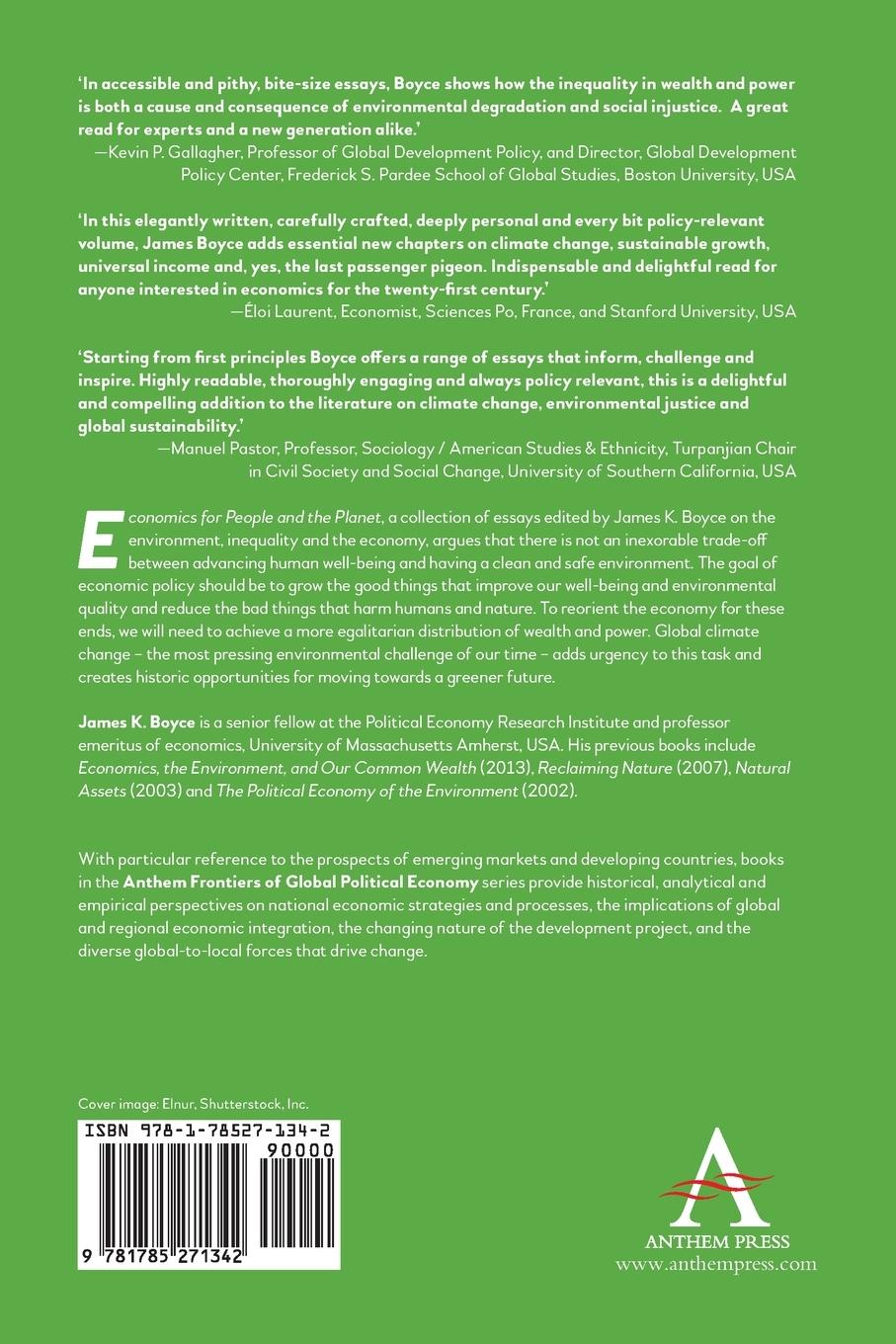 Rückseitencover Economics for People and the Planet