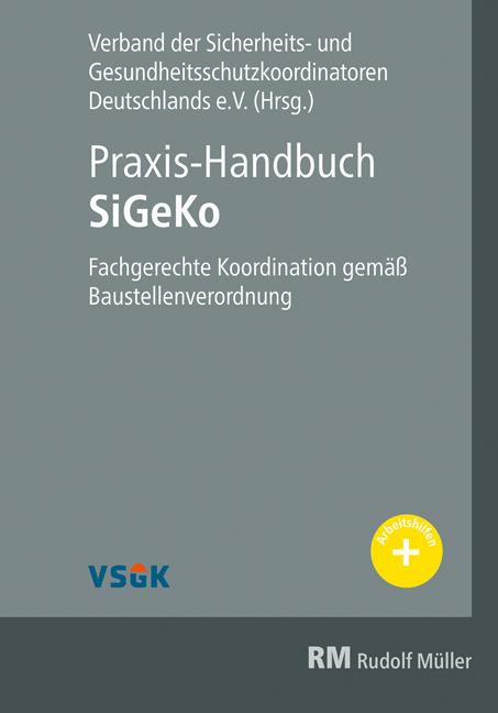 Vorderes Coverbild Praxis-Handbuch SiGeKo