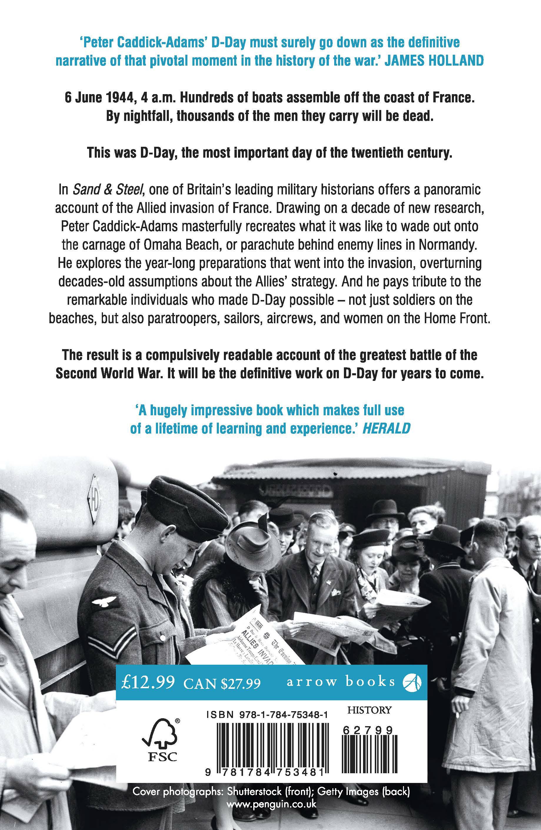 Rückseitencover Sand and Steel