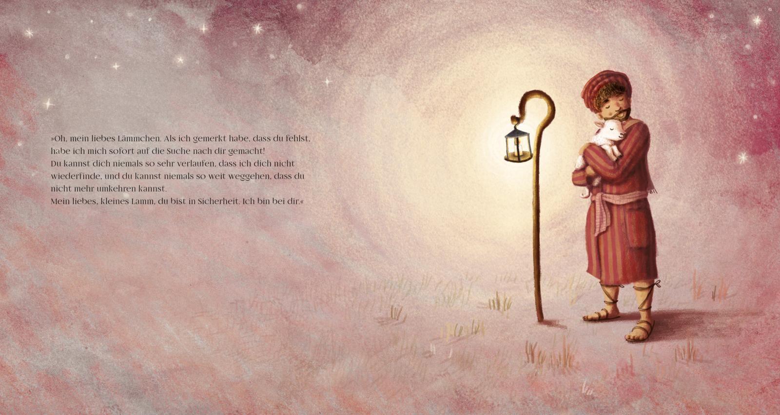Beispielinhalt (Bild) Das verlorene Lämmchen