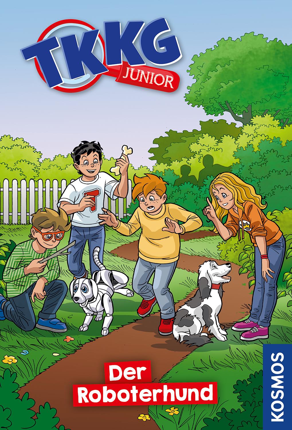 Vorderes Coverbild TKKG Junior, 9, Der Roboterhund