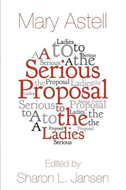 Vorderes Coverbild A Serious Proposal to the Ladies
