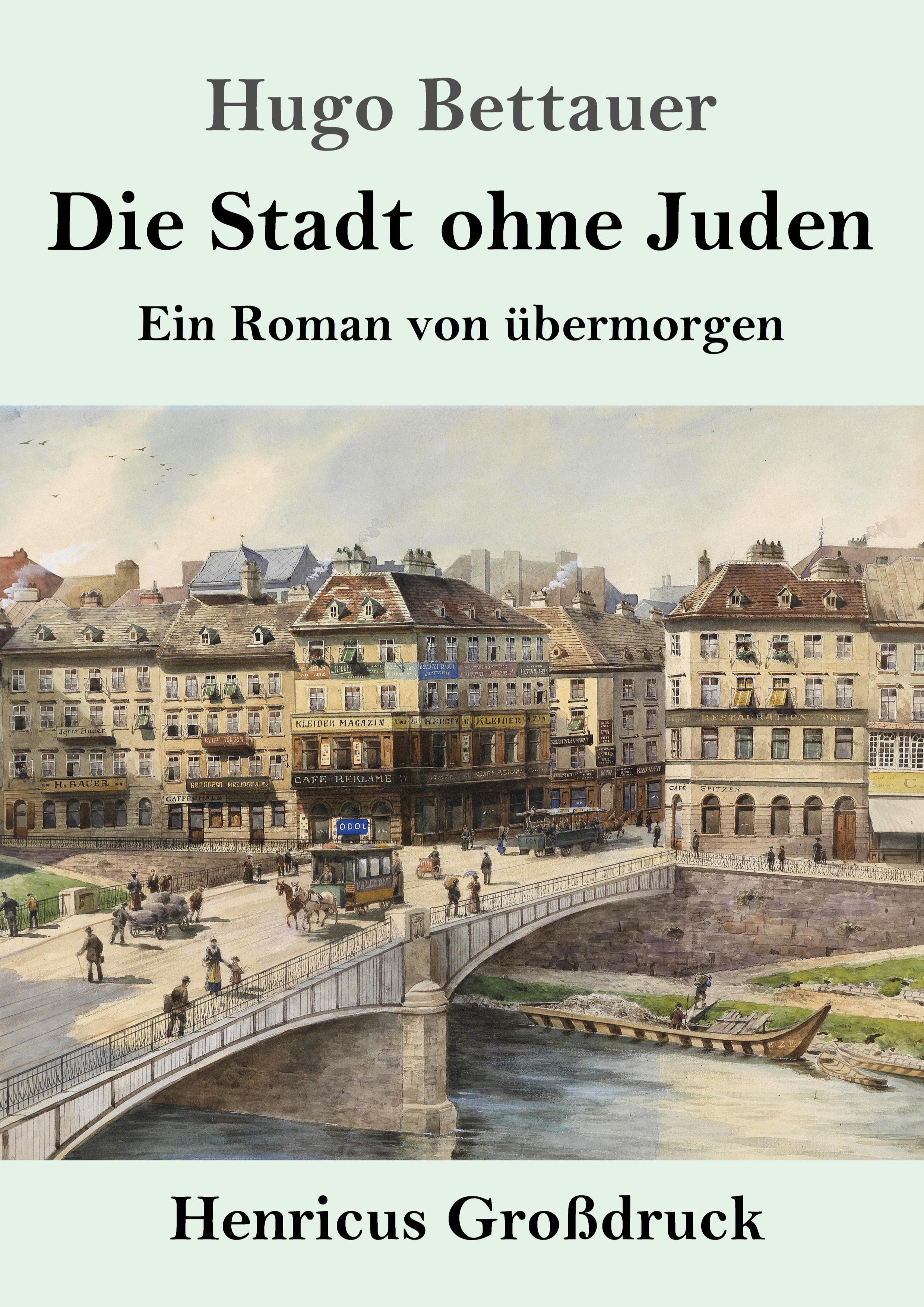 Vorderes Coverbild Die Stadt ohne Juden (Großdruck)