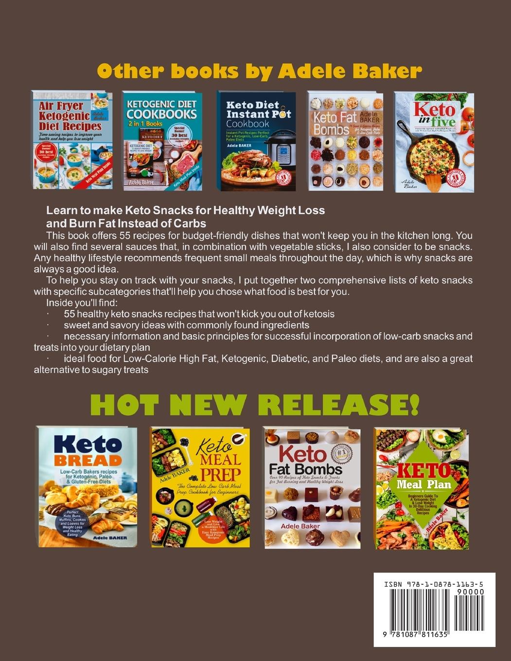 Rückseitencover Keto Snacks