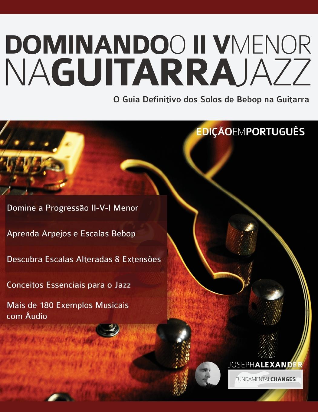 Vorderes Coverbild Dominando o ii V Menor na Guitarra Jazz