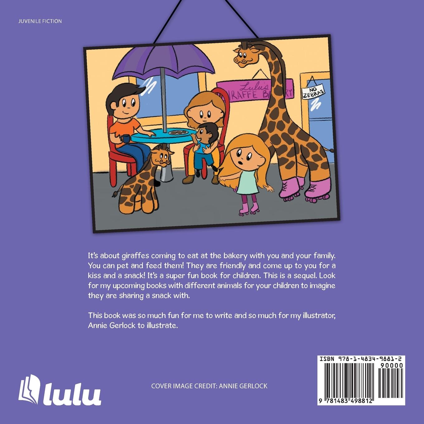 Rückseitencover Lulu's Giraffe Bakery