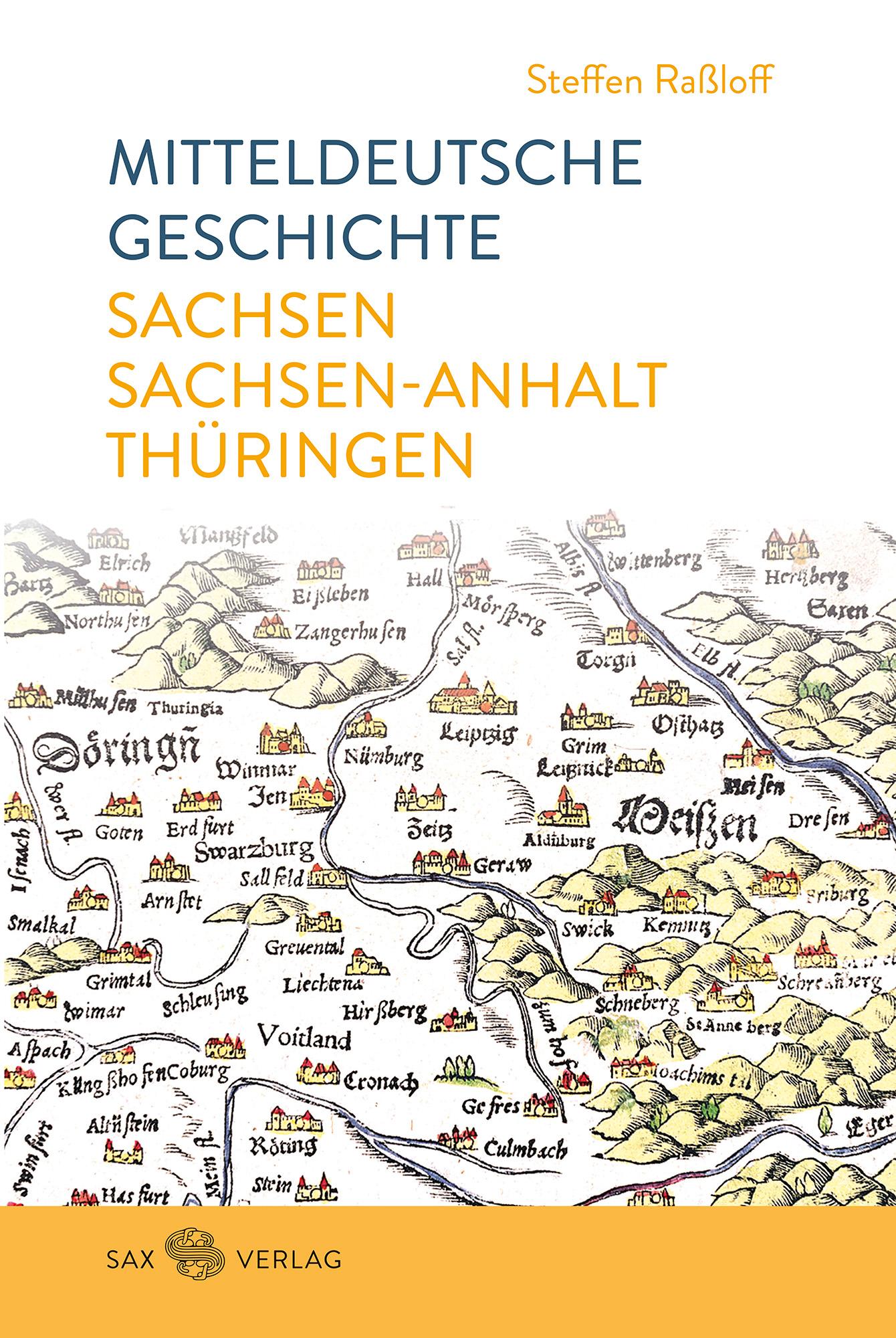 Vorderes Coverbild Mitteldeutsche Geschichte