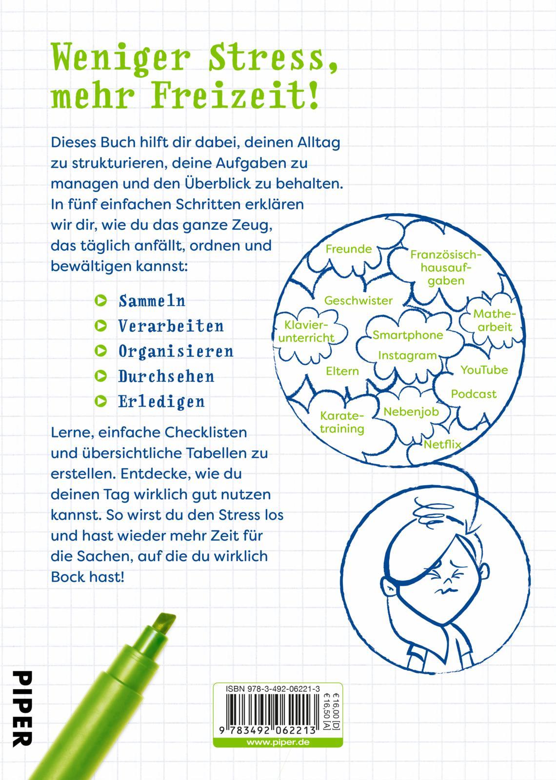 Rückseitencover Die Dinge gechillt geregelt kriegen