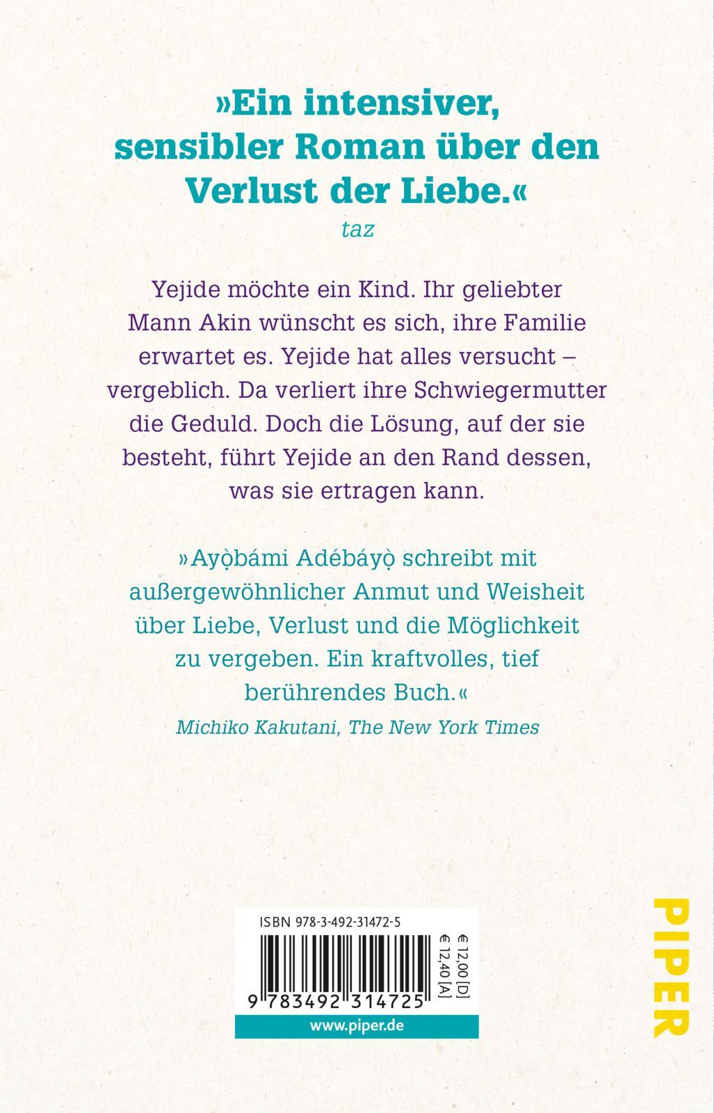 Rückseitencover Bleib bei mir