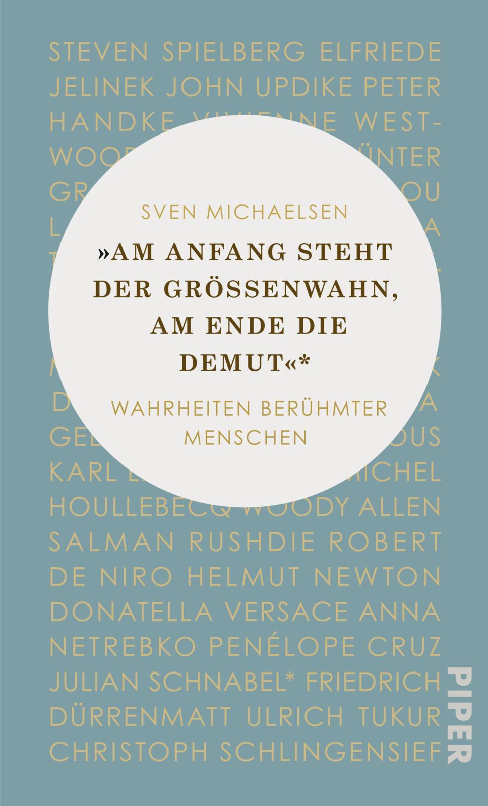 Vorderes Coverbild »Am Anfang steht der Größenwahn, am Ende die Demut«