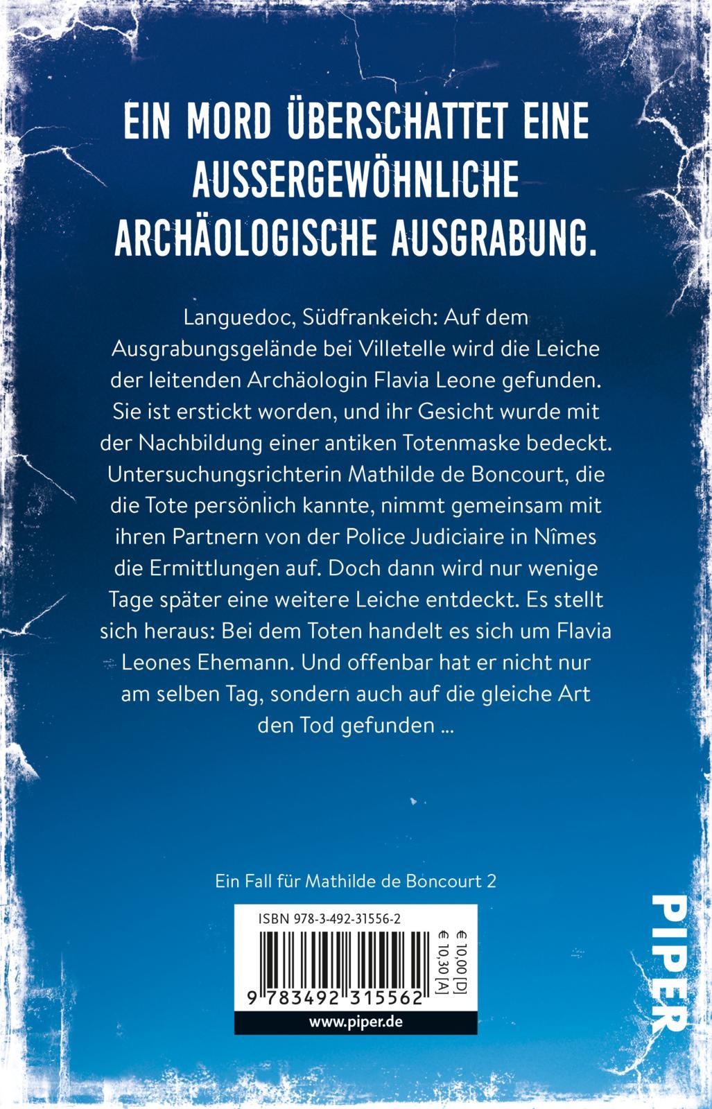 Rückseitencover Die Richterin und die tote Archäologin