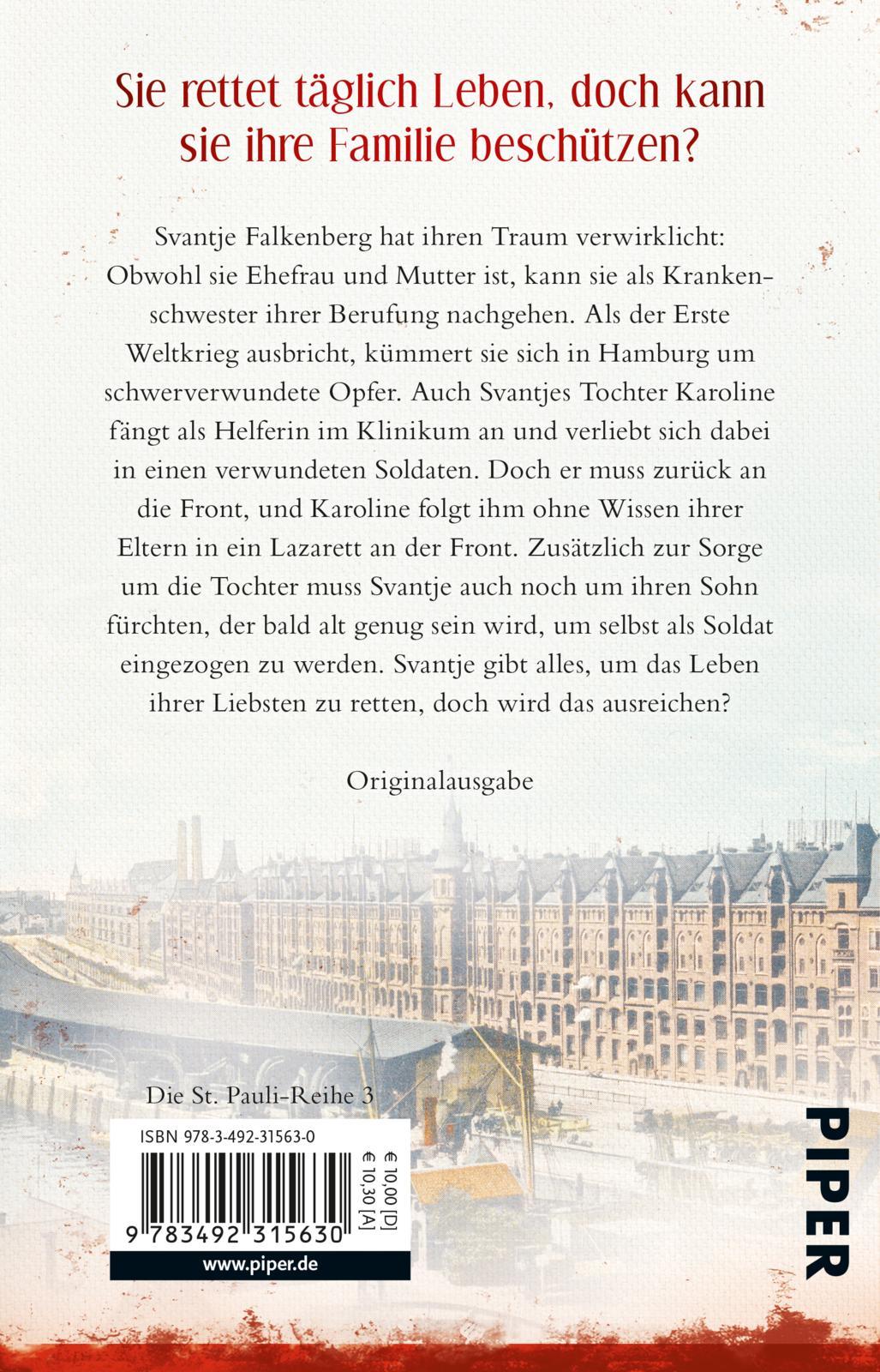 Rückseitencover Die Krankenschwester von St. Pauli - Jahre des Aufbruchs